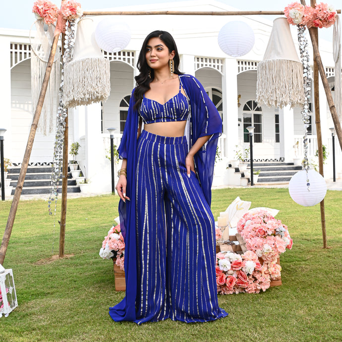 Cobalt Radiance Co-ord Set